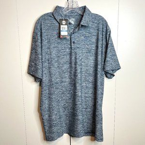 Under Armor - NWT - Navy Blue Polo Golf Shirt - XL